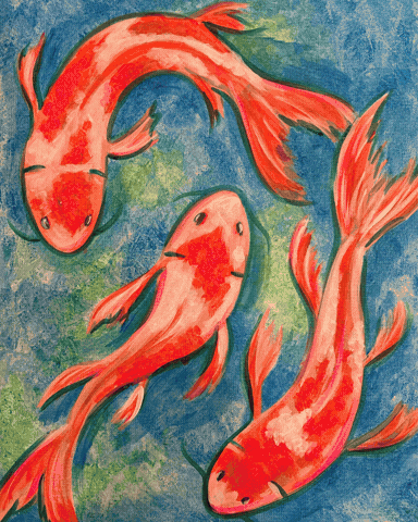 Three Koi
